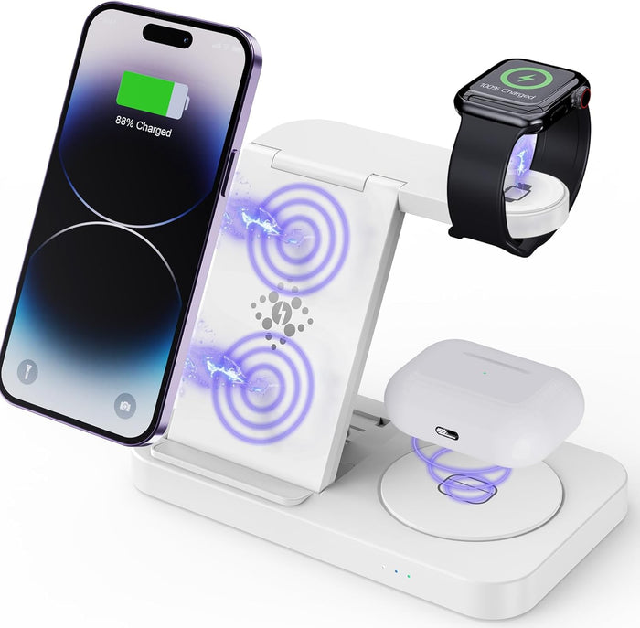 USP 3-in-1 Wireless Charging Stand for Samsung