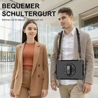 Rugged Case with Pen Holder Screen-Less for Galaxy Tab A9 Plus 11" Generic