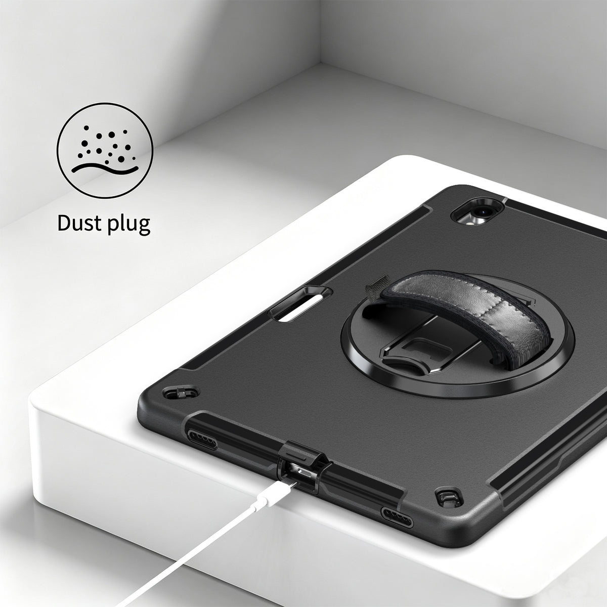 Rugged Case with Pen Holder for Galaxy Tab S12 Plus