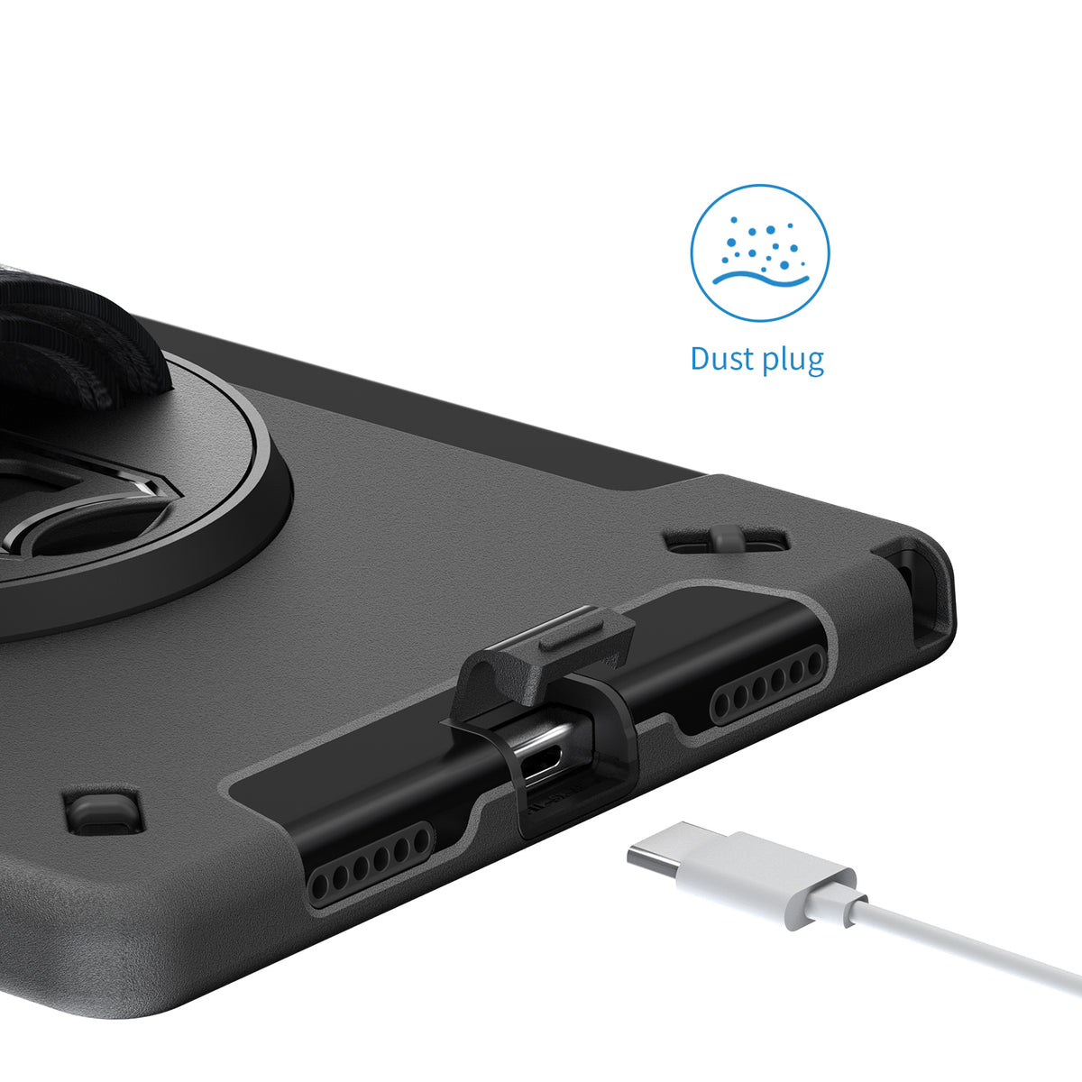 Rugged Case with Pen Holder For Galaxy Tab A8 10.5" (2021) Generic
