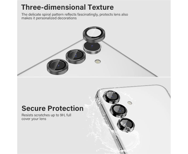 Camera Lens Protector For Galaxy S24 Plus Back Lens Shield (Tempered Glass)