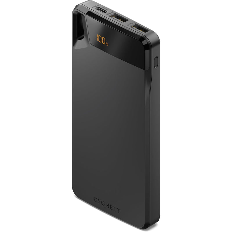 Cygnett ChargeUp Boost 4th Gen 10K mAh Power Bank-Black