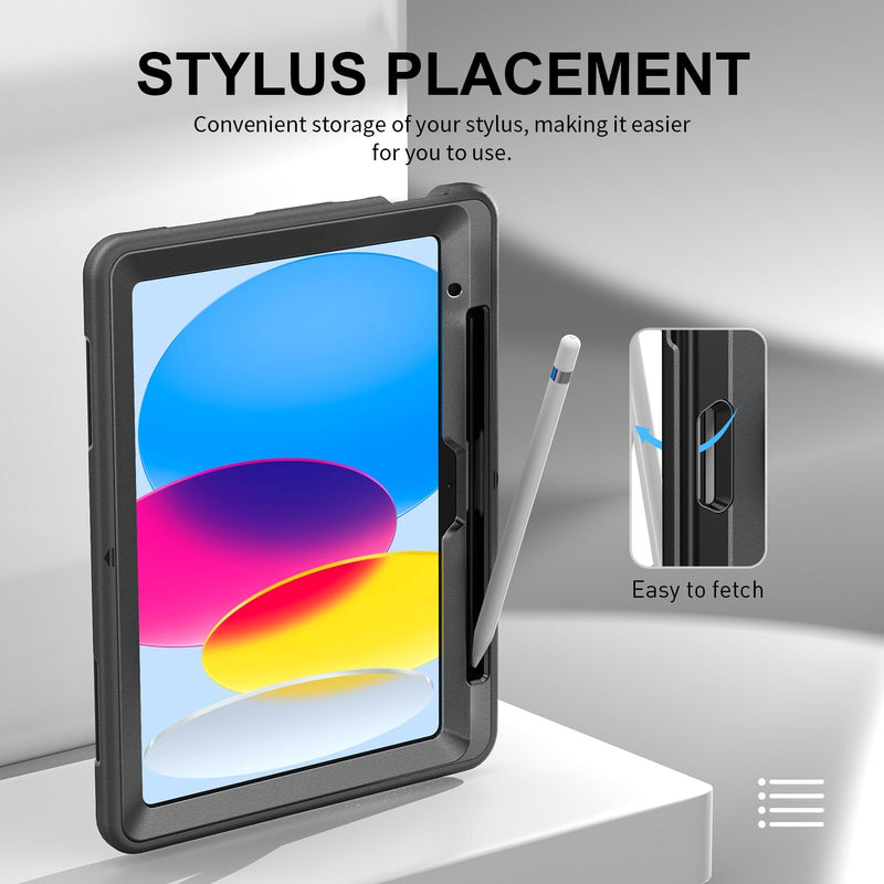 Rugged Case with Pen Holder Screen-Less for Galaxy Tab A9 Plus 11" Generic