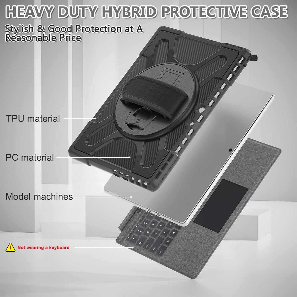 Rugged Case for Microsoft Surface Pro 8