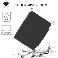 Magnetic Detachable Case Cover for iPad (A16) 11th/10th Gen, Black