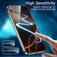 USP Armor Glass Screen Protector For iPhone 15 Pro Full Cover (1 Pc/Box  /  8 Pcs/Box)