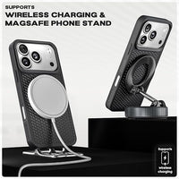USP 3D Mesh Armor Case for iPhone 17 Pro Max Compatible With Magsafe