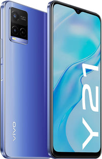 Refubished ! !! Vivo Y21 4GB/64GB 6.5 Smartphone Blue