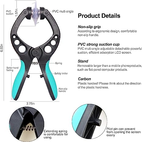 Kaisi K-X1281 Screen Opening Tools Universal Super Strong Suction Cup Platform