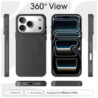 USP 3D Mesh Armor Case for iPhone 17 Pro Max Compatible With Magsafe