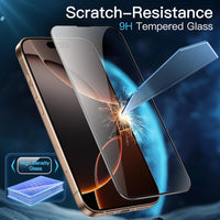 USP Armor Glass Screen Protector For iPhone 15 Pro Full Cover (1 Pc/Box  /  8 Pcs/Box)