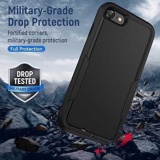 USP Case For iPhone 17e/16e Black Armor Light Case