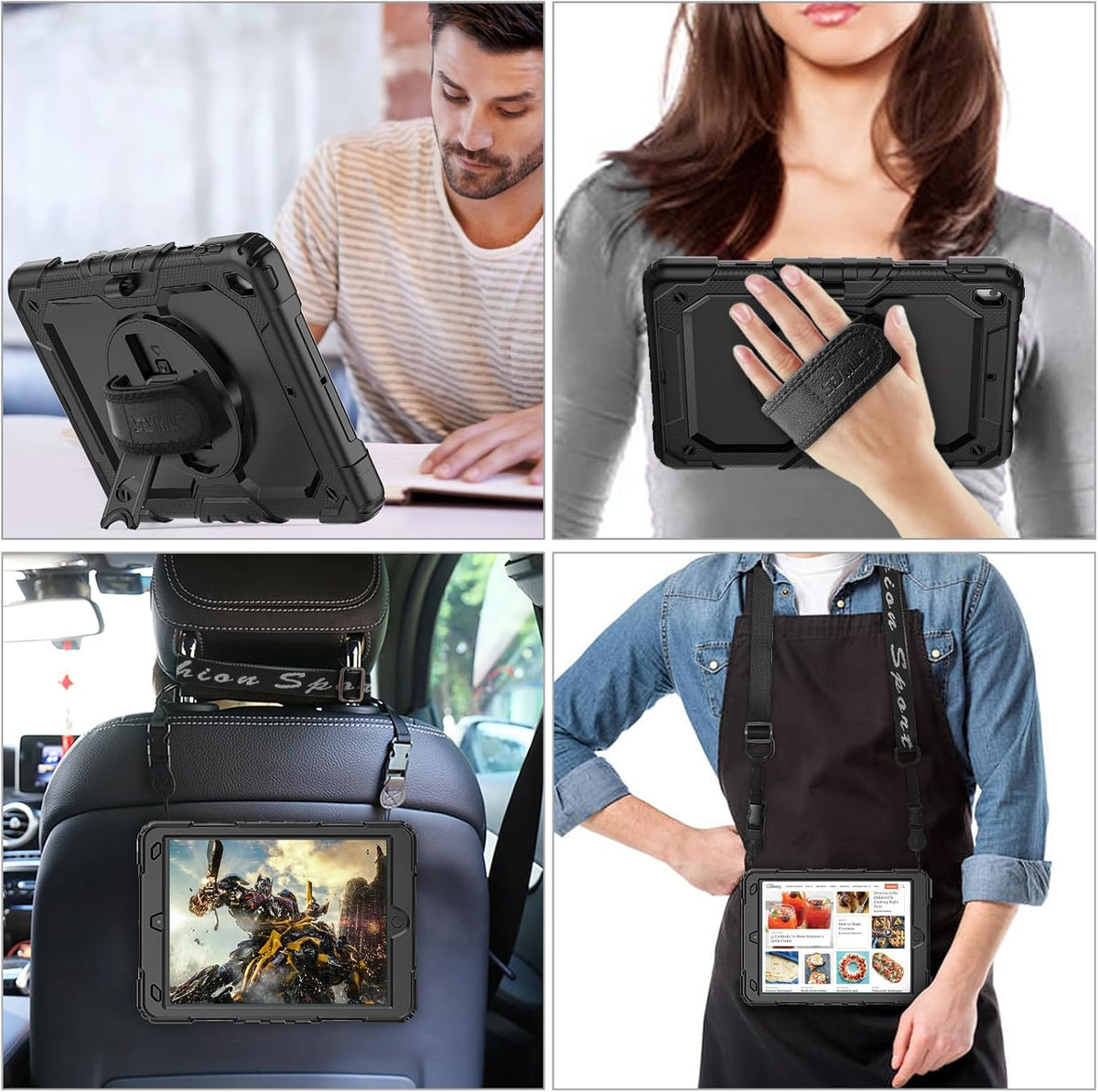 Rugged Case  for iPad 9 / 8 / 7th Gen 10.2"