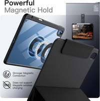 Magnetic Detachable Case Cover for iPad (A16) 11th/10th Gen, Black