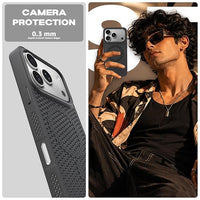USP 3D Mesh Armor Case for iPhone 17 Pro Max Compatible With Magsafe