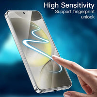 S24 Screen Protector 2.5D Clear Tempered Glass For Samsung Galaxy