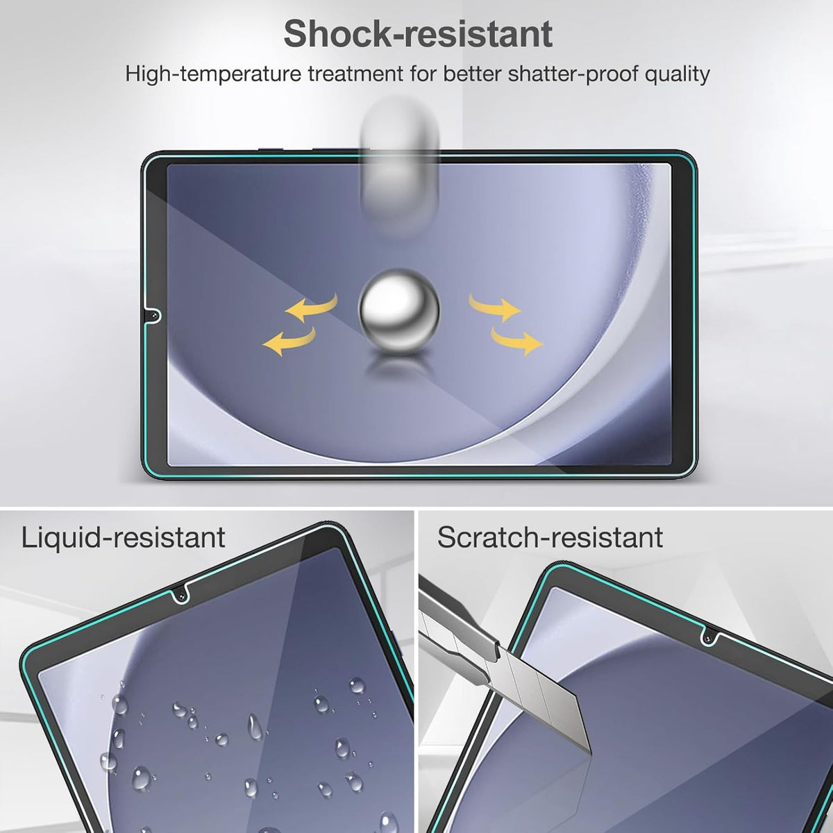 Premium Armor Tempered Glass Screen Protector for Samsung Galaxy  S10 Ultra / S9 Ultra/S8 Ultra