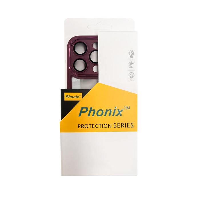 Phonix Case For iPhone 15 Colorful Shield Case with Camera Protection