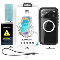 Apple iPhone 17 Pro Max WaterProof Case Black