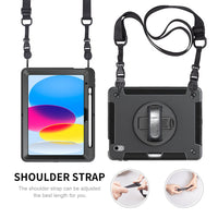 Rugged Case with Pen Holder Screen-Less for Galaxy Tab A9 Plus 11" Generic