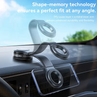 Joyroom JR-ZS518 Bendable Magnetic Phone Holder Flexible Arm Car Phone Mount for Dashboard Windshield - Black