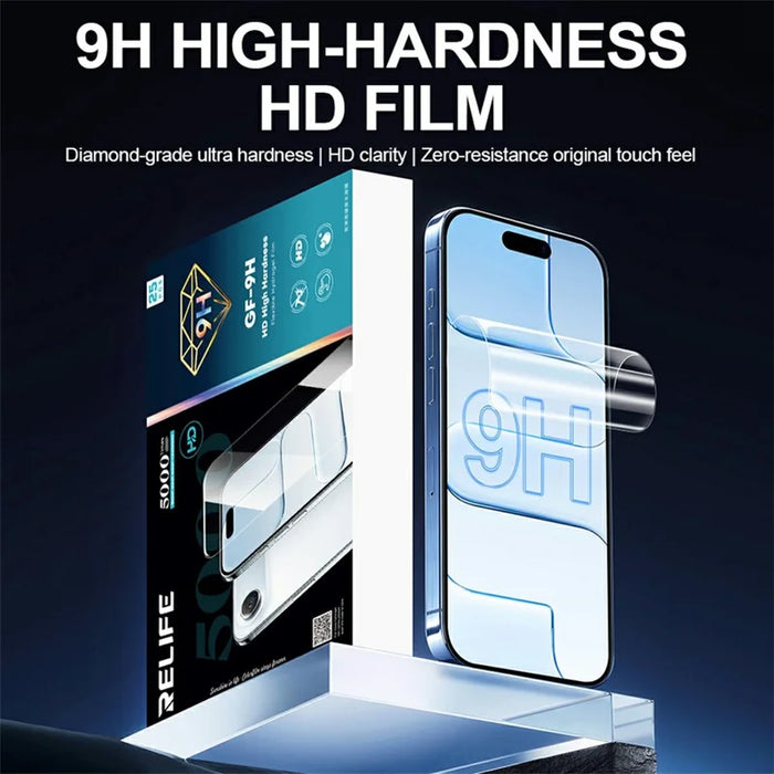 RELIFE GF-9H Clear Glass level-Hardness Hydrogel Film 25Pcs（For C4 series）
