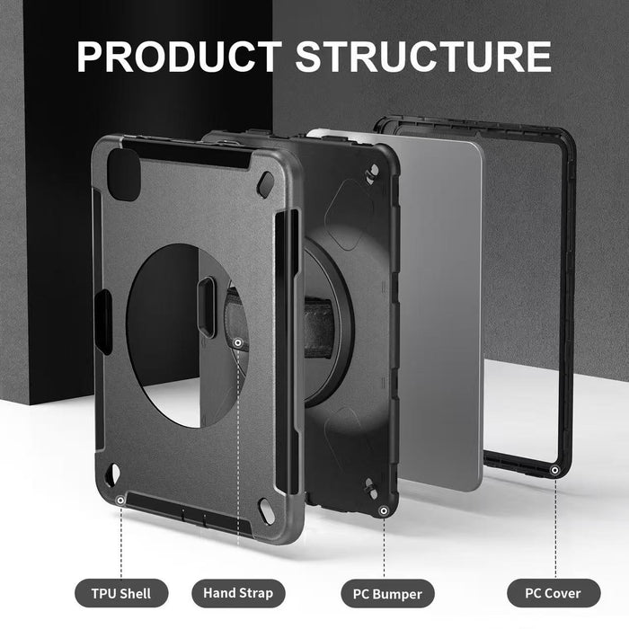 Rugged Case with Pen Holder for iPad Pro 2025(M5)/2024(M4) 13"
