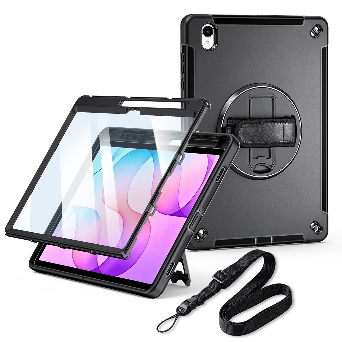 Rugged Case with Pen Holder for Galaxy Tab S12 Plus