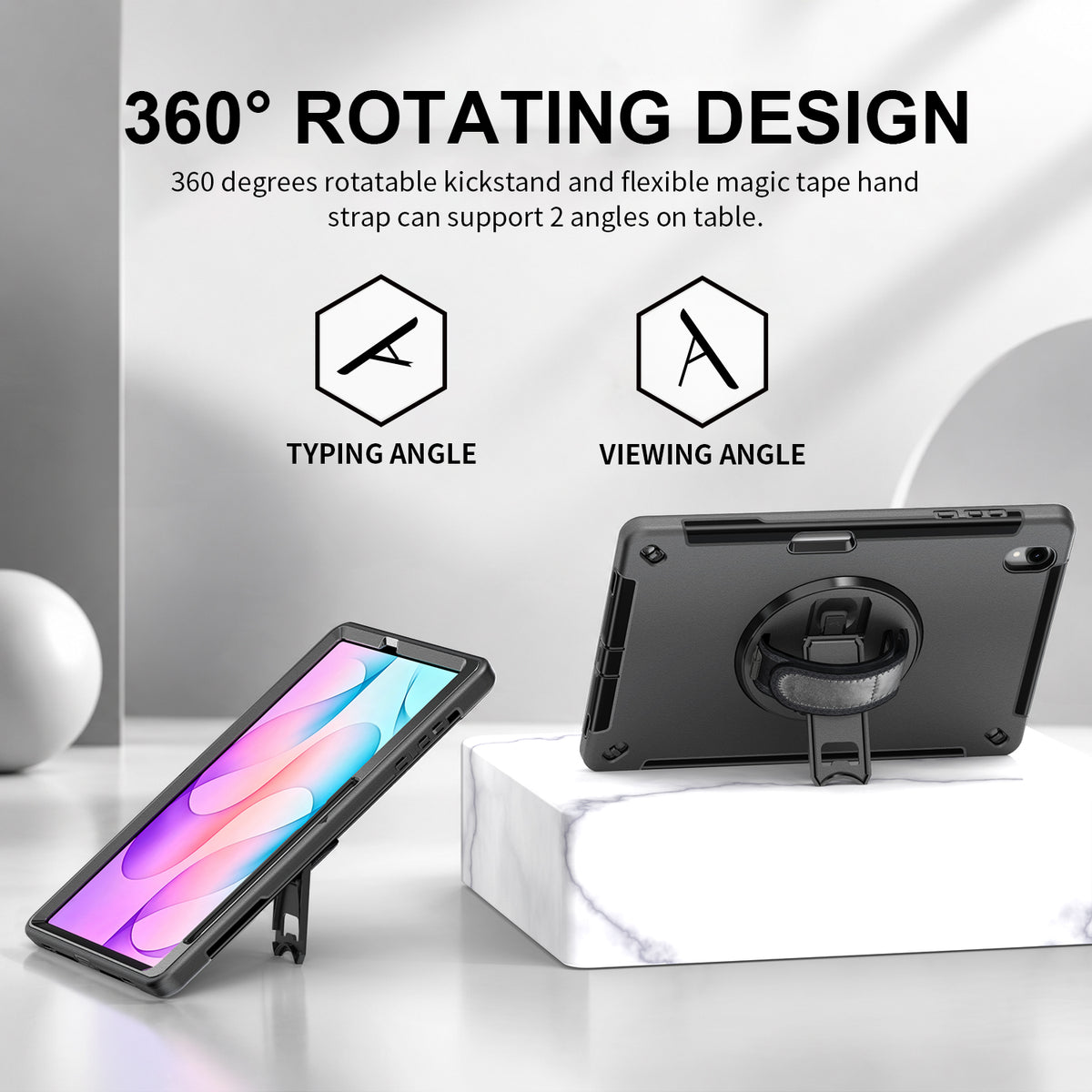 Rugged Case with Pen Holder for Galaxy Tab S12 Plus