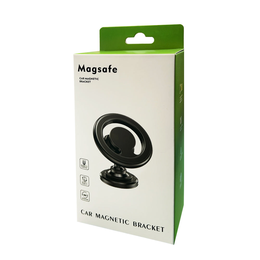 2 in 1 Standard Magnetic Car Airvent & Dashboard Mount for iPhone Compatible with Magsafe Black