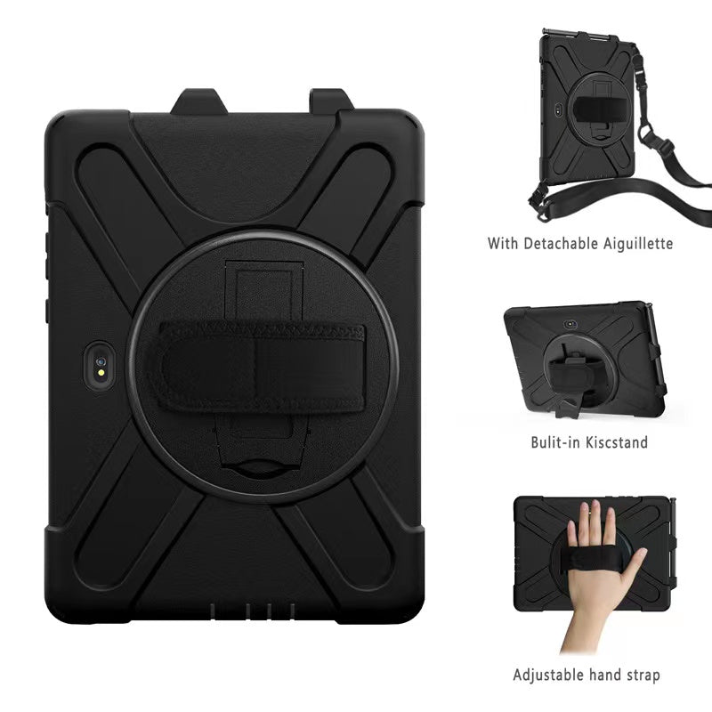 Rugged Case with Pen Holder for Galaxy Tab Active 4 PRO 10.1" (2022)/ Active Pro 10.1" (2019)