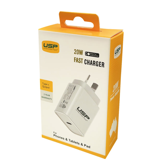 20W PD Fast Wall Charger USP