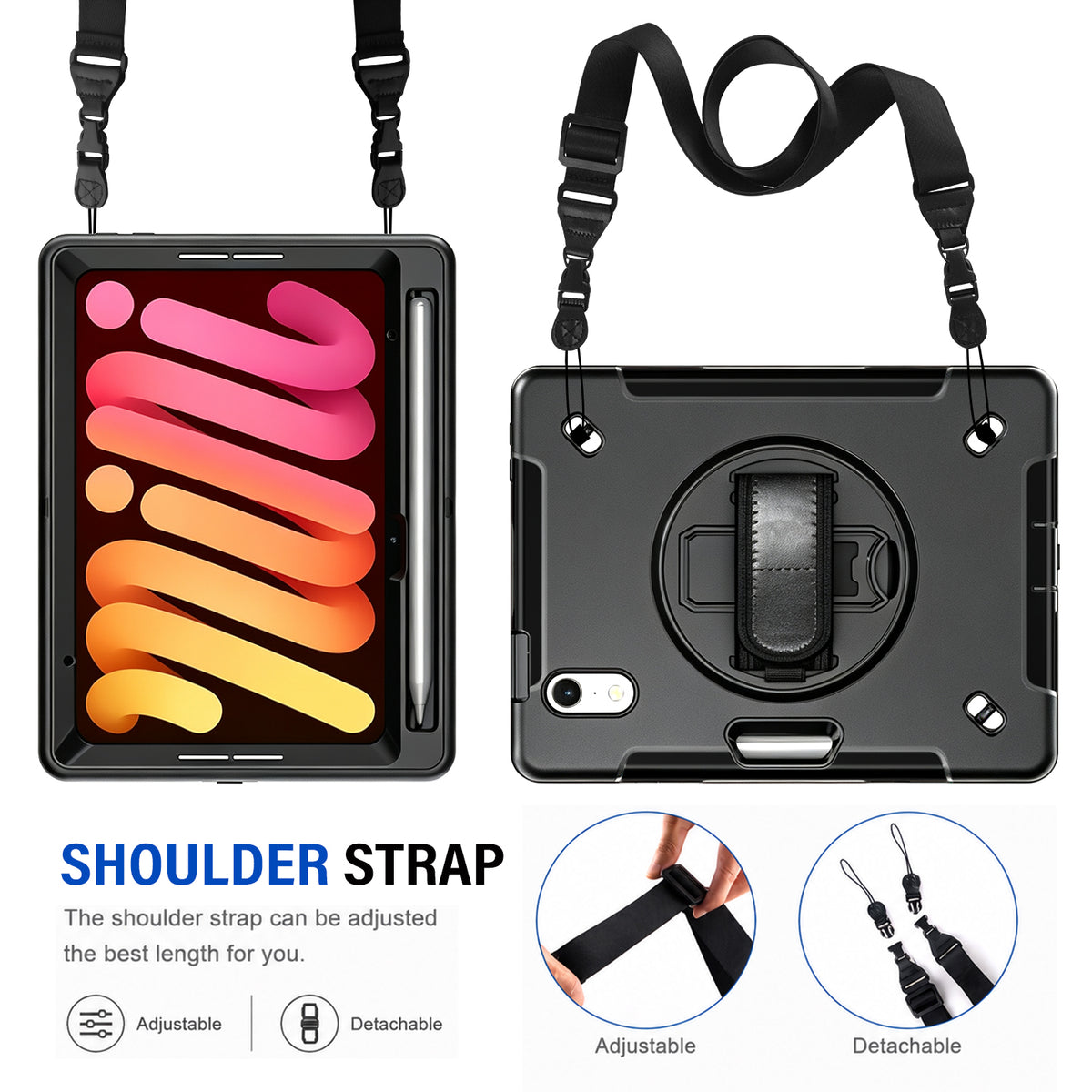 iPad mini 8.5-inch (A20 Pro, 2026) Rugged Case