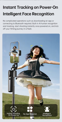 360° Smart Auto-follow Shooting Auto Face Tracking Gimbal