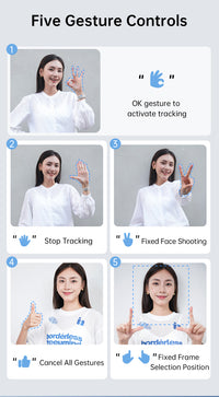 360° Smart Auto-follow Shooting Auto Face Tracking Gimbal