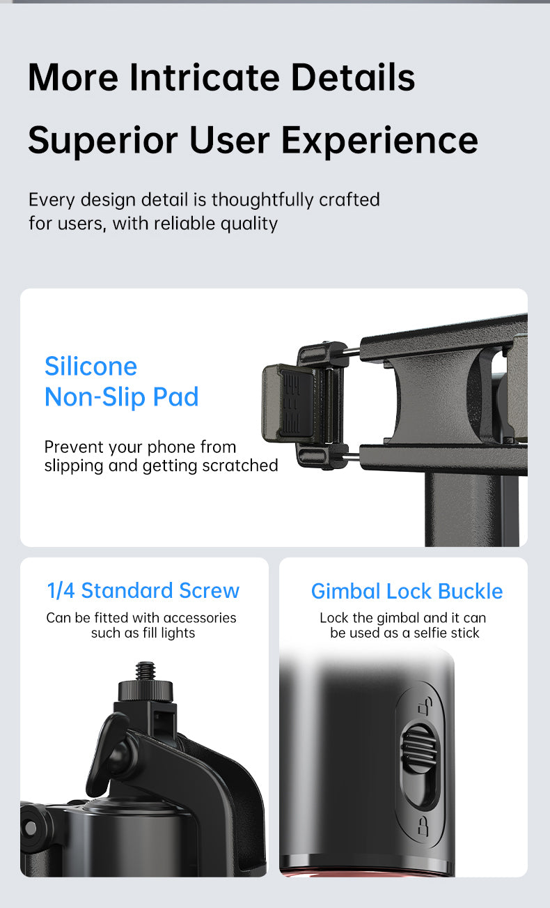 360° Smart Auto-follow Shooting Auto Face Tracking Gimbal