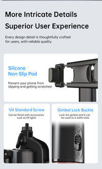 360° Smart Auto-follow Shooting Auto Face Tracking Gimbal