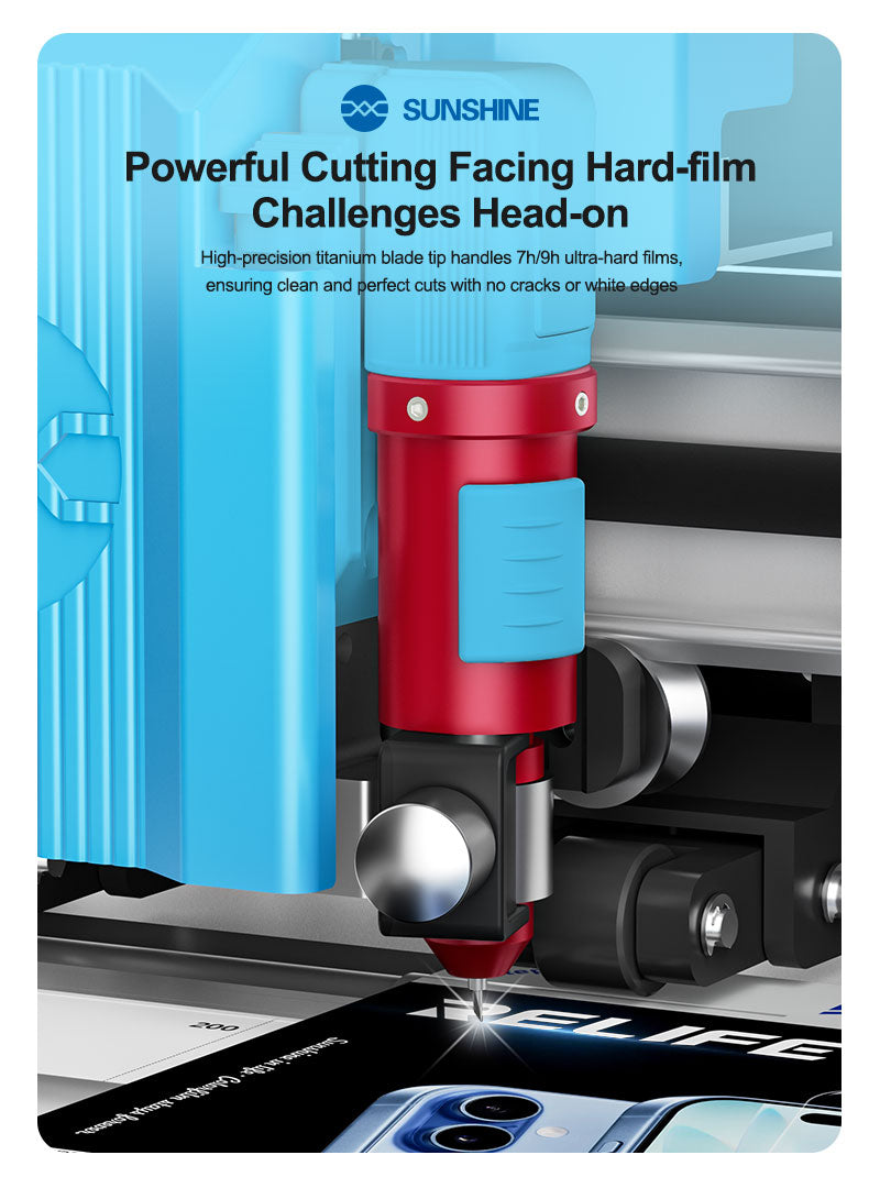 SUNSHINE C4 Pro Max Intelligent Blade Film Cutting Machine for Cut High-Hardness Hydrogel Film