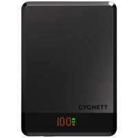 Cygnett MagSlim 5k Magnetic Wireless Power Bank - Black