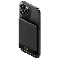 Cygnett MagSlim 5k Magnetic Wireless Power Bank - Black