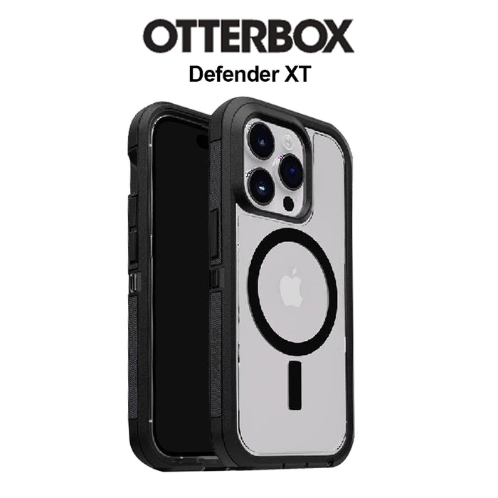 OtterBox Case For iPhone 15 Pro Defender XT Compatible with Magsafe Case Clear