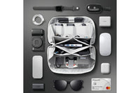 Electronics Organizer Travel Bag - Black