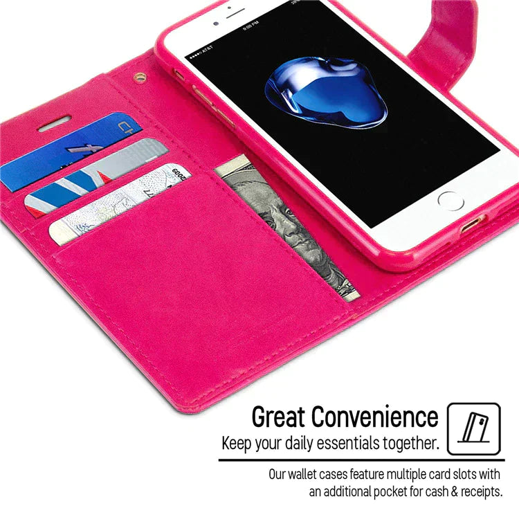 Goospery Case For iPhone XR  BlueMoon Diary Case