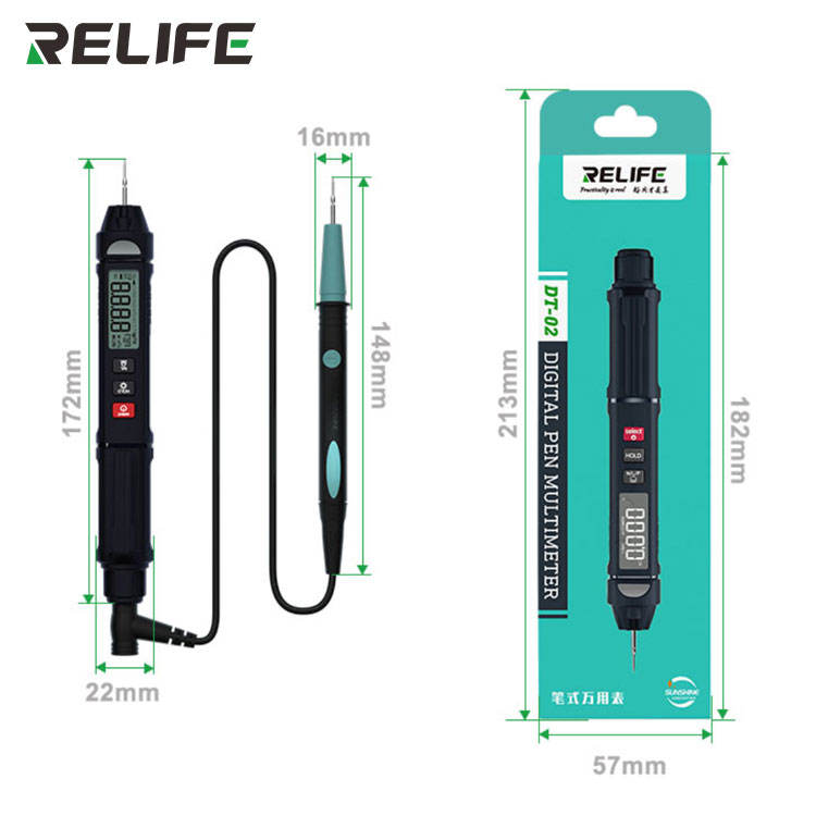 Mini Multimeter DT-02 Smart Pen Type RELIFE