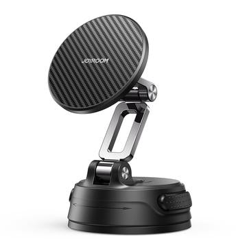 Joyroom JR-ZS510 Foldable Magnetic Car Holder with Suction Cup Base - Black
