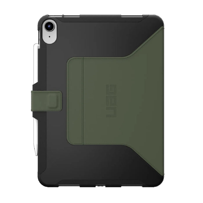 UAG Scout Apple iPad (10.9") 11th Gen (A16) / iPad 10th Gen Folio Rugged Case (Black/Olive)