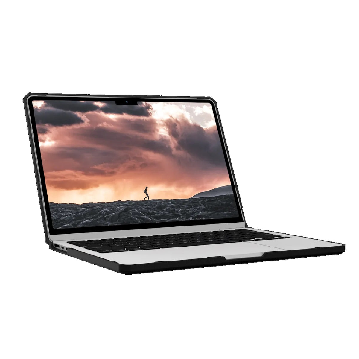 UAG Plyo Apple MacBook Air (13") (M2/M3) Rugged Case - Ice/Black