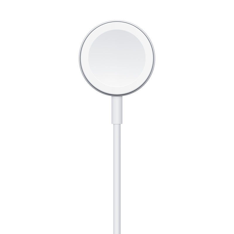 For Apple Watch Magnetic Fast Charger to USB-A White (1m) Aluminium Alloy