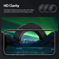 Camera Lens Protector For iPhone 17 / 16 / 16 Plus Individual Ring Cover (Tempered Glass)