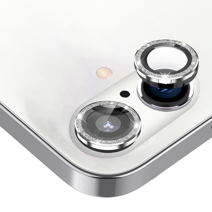 USP Camera Lens Protector For iPhone Duo Crystal Style Individual Ring Cover (Tempered Glass)
